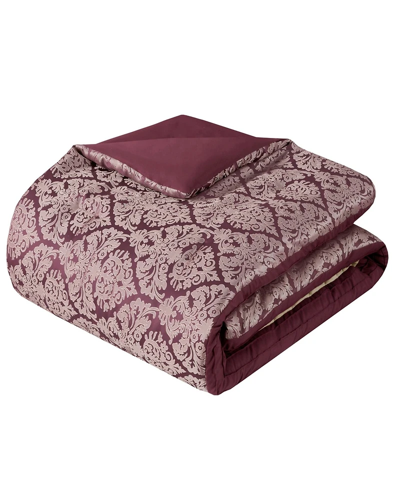 Madison Park Lily Jacquard 6-Pc. Comforter Set, King/California King