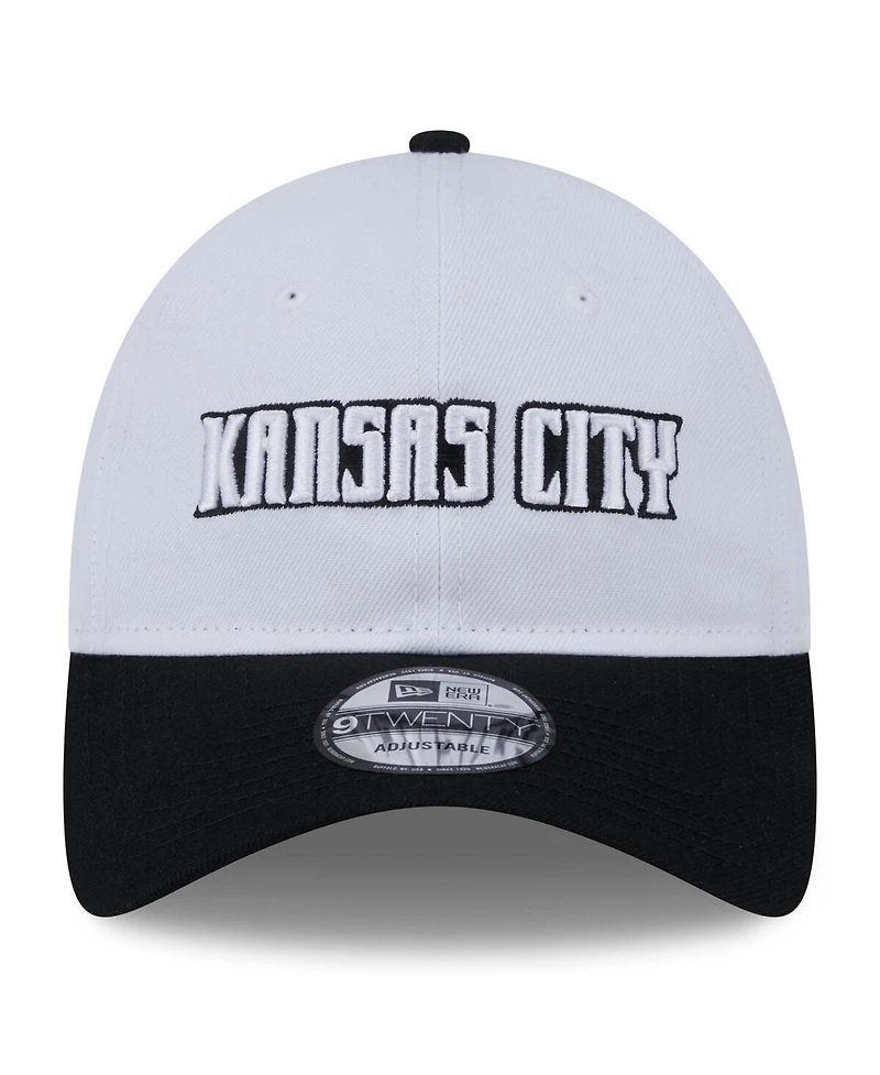 New Era Men's White Sporting Kansas City 2024 9TWENTY Adjustable Hat
