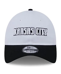 New Era Men's White Sporting Kansas City 2024 9TWENTY Adjustable Hat