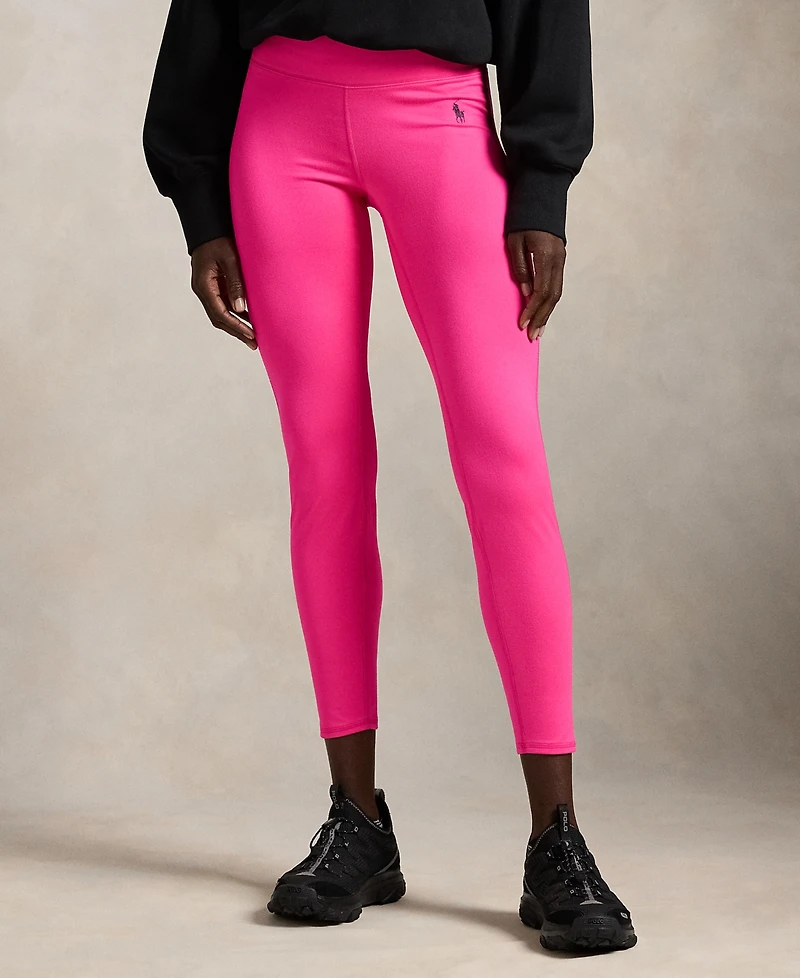 Polo Ralph Lauren Women's Pink Pony Performance Leggings