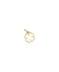The Lovery Mini Gold Clover Charm 14K Gold