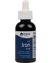 Trace Minerals Liquid Ionic Iron Dietary Supplement Drops | 22 mg Iron Supports Cognitive Function, Energy, Immune System | 1.9 fl oz, 46 Servings