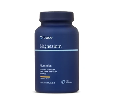 Trace Minerals Magnesium Gummies (120ct) Low Sugar | 84 mg Magnesium Citrate | Natural Sleep, Muscle, Mood and Digestive Support | for Adults & Kids |