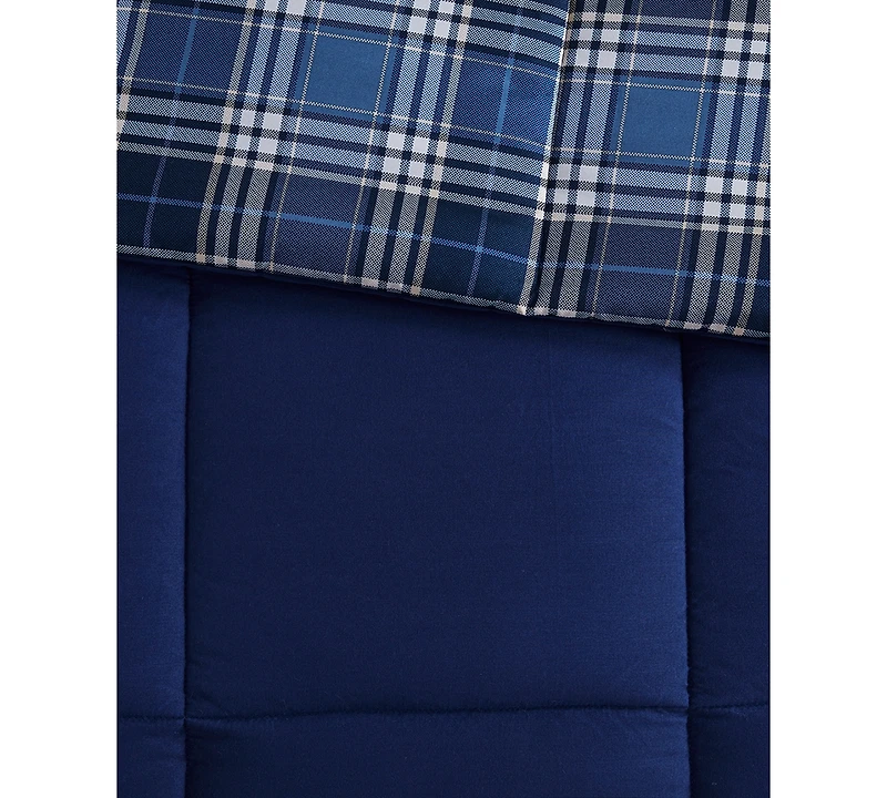 Home Design Lightweight Reversible Down Alternative Microfiber Comforter, King, Exclusively at Macy's