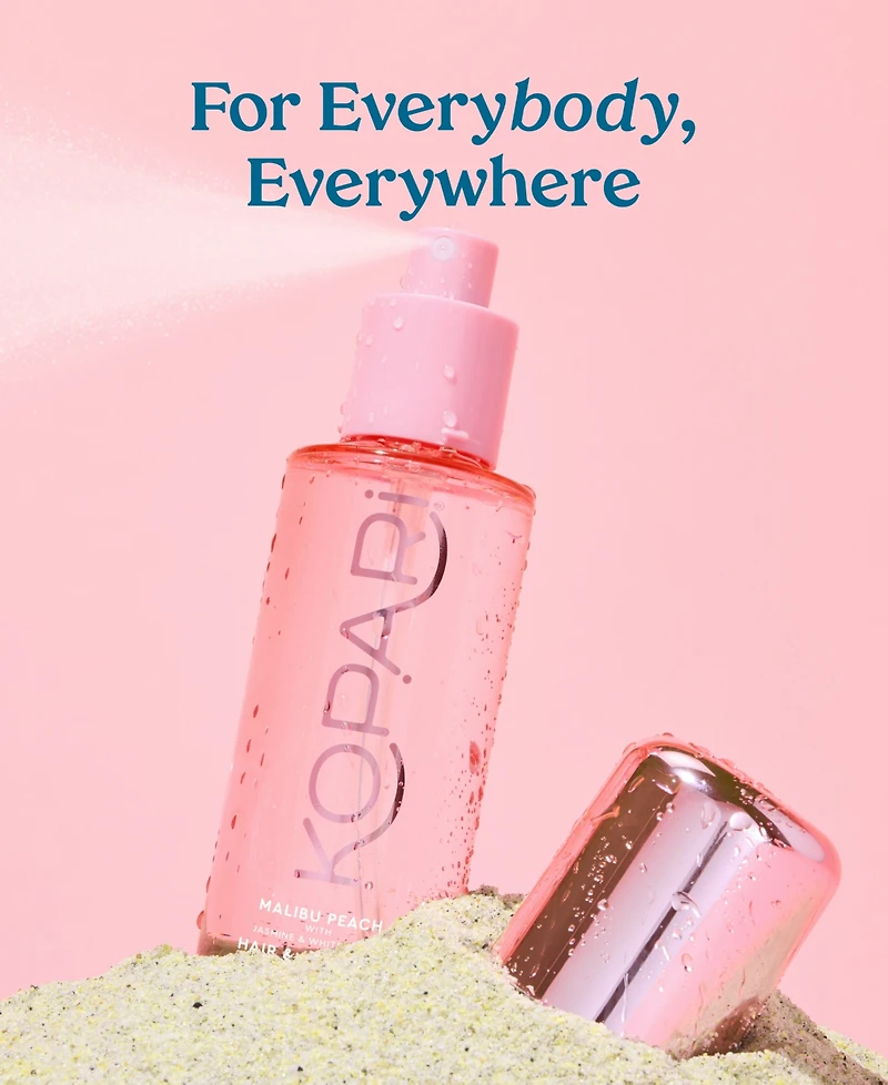 Kopari Beauty Malibu Peach Hair & Body Mist, 4 oz.