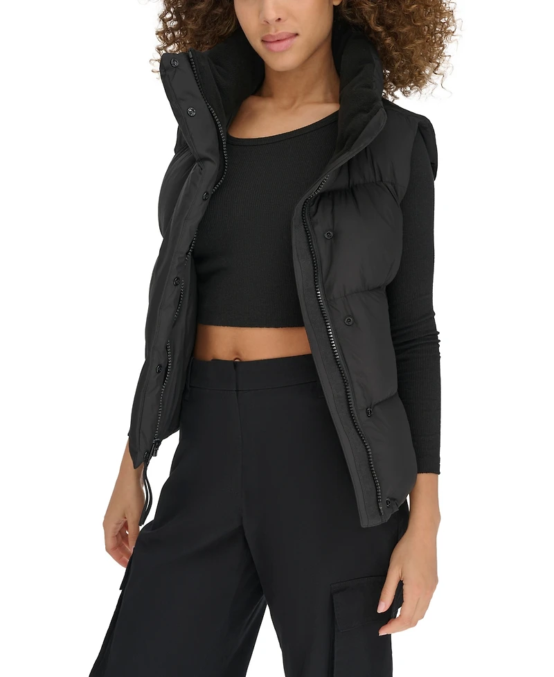 Levi's Women's Stand Collar Puffer Vest