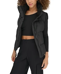 Levi's Women's Stand Collar Puffer Vest