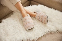 Feelgoodz Women's Laidback Slipper Artisan Woven Indoor Closed Heel House Shoes