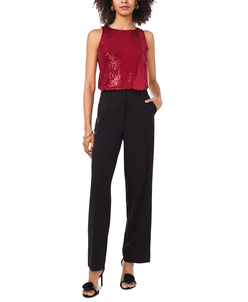 Vince Camuto Women's Sequin Sleeveless Top