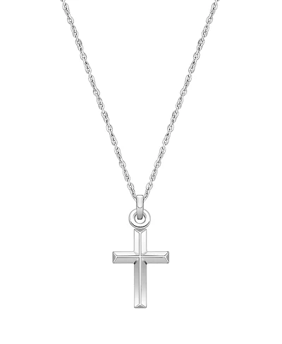 Tiny Blessings Kids Children's Sterling Silver Holy Cross 12-14" Necklace