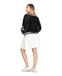 Belle & Bloom Women's Hold Me Close Letterman Bomber