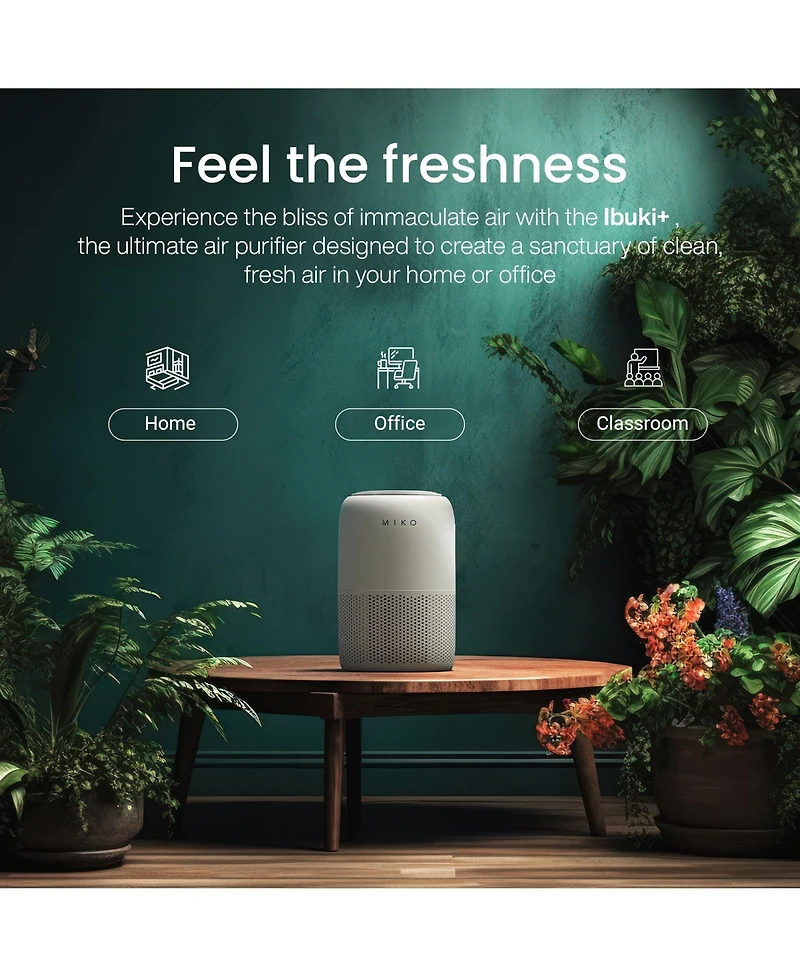 Hepa Smart Air Purifier Up To 770 Sqft - App Controlled