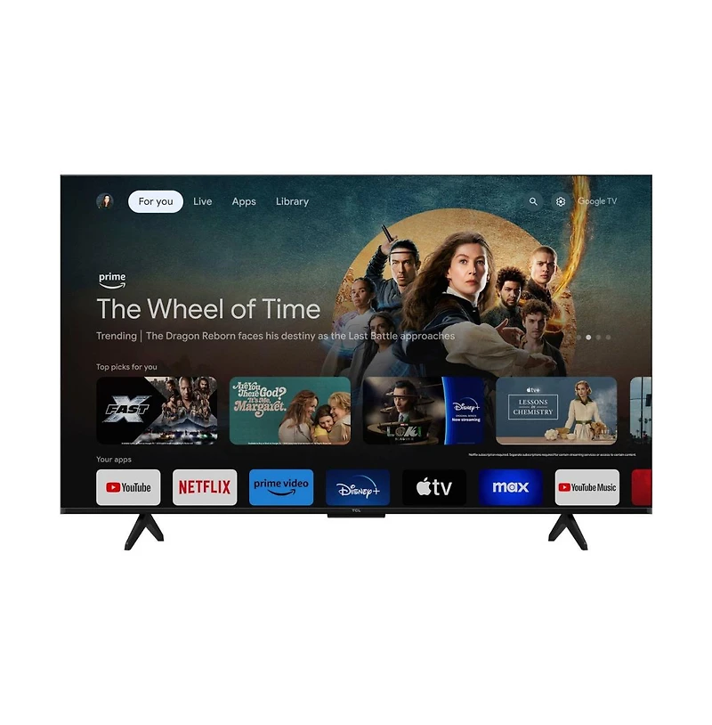 Tcl 50" S5 S-Class Led 4K Uhd Hdr Smart Google Tv - 50S551G