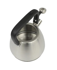 Mr. Coffee Armidale Large 2.5QT Brushed Stainless Steel Whistling Tea Kettle