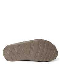 Dearfoams Men's EcoCozy Sustainable Comfort Slide Sandal