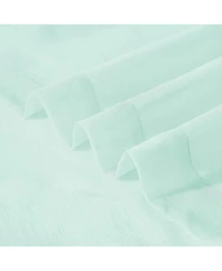 Melrose Semi Sheer Window Panel Set, 110" W x 84" L