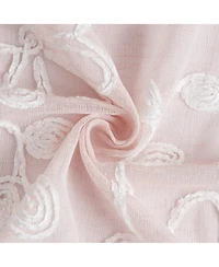 Dainty Home Rita Linen Look 76" W x 84" L Grommet Window Panel Set