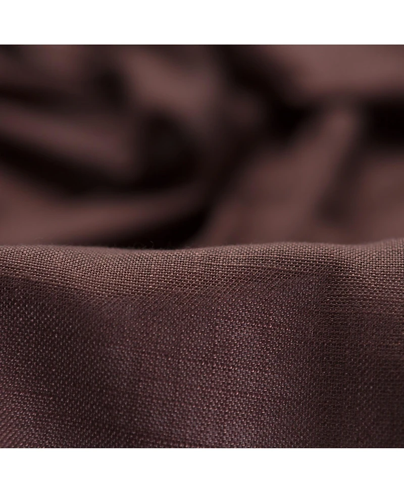 Chanasya Premium 2-Panel Soft Textured Semi Sheer Curtains for Window Living Room Bedroom Kitchen Office