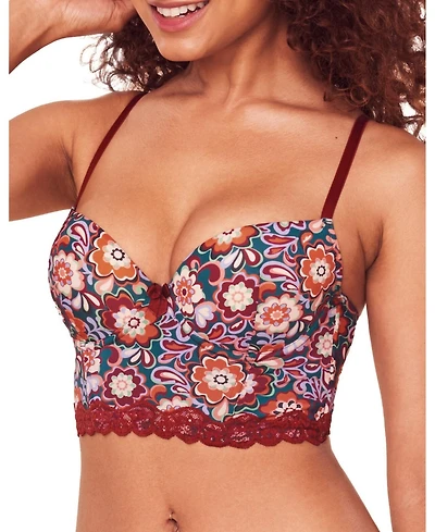 Adore Me Women's Meissa Push Up Balconette Bra