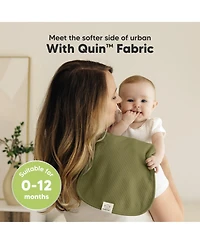 KeaBabies Kids 5pk Quin Burp Cloths for Boys, Girls, Large Absorbent Cotton Burping Babies, Newborns
