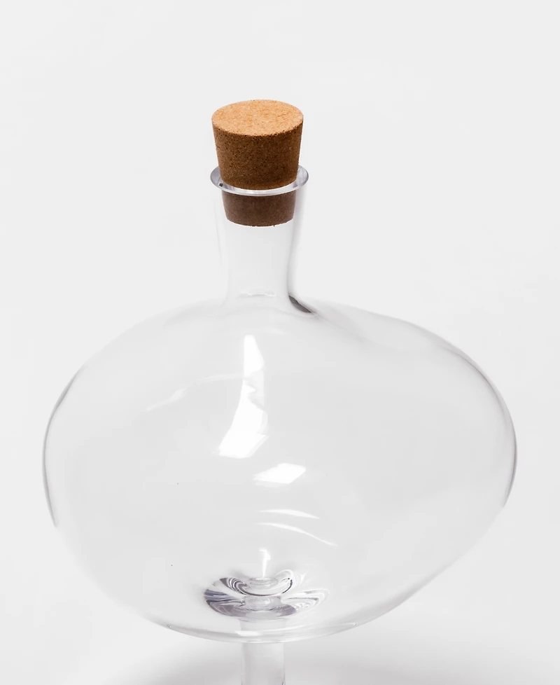 Kosta Boda 9'' Bod Bottle Crystal Glass Vase