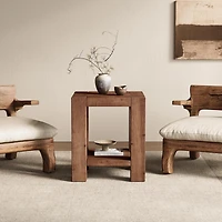 Tribesigns Industrial Coffee Table, 43 inch Cocktail Table with Storage Shelf for Living Room, 2 Tier Rectangle Center Table Tea Table with X-Shaped S