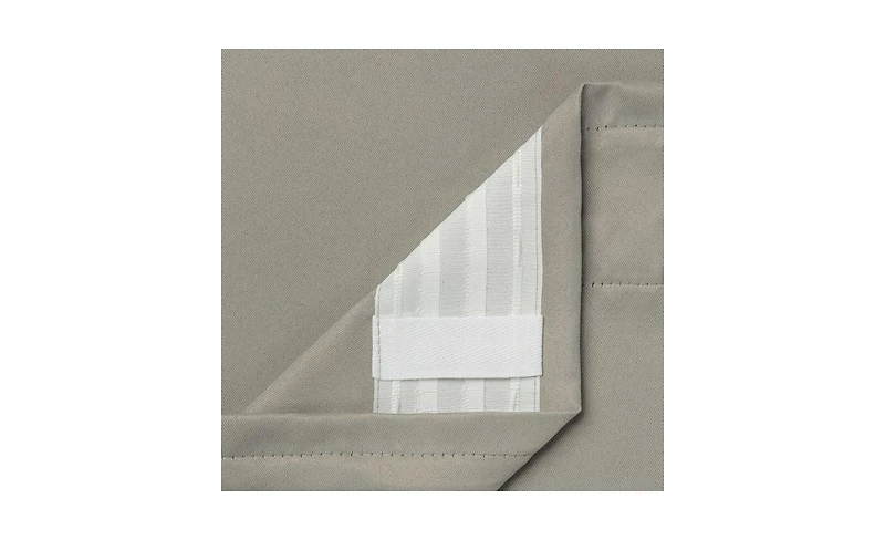 Chanasya Premium 2-Panel Ornamental Damask Classy Room Darkening Curtains - 3-in-1 Back Tab, Rod Pocket