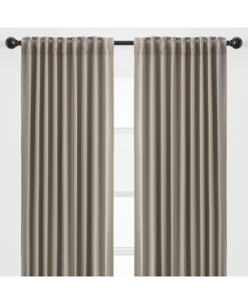 Chanasya Premium 2-Panel Ornamental Damask Classy Room Darkening Curtains - 3-in-1 Back Tab, Rod Pocket