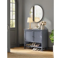 Slickblue 3-Tier Shoe Storage Organizer Compact and Versatile Shoe Rack