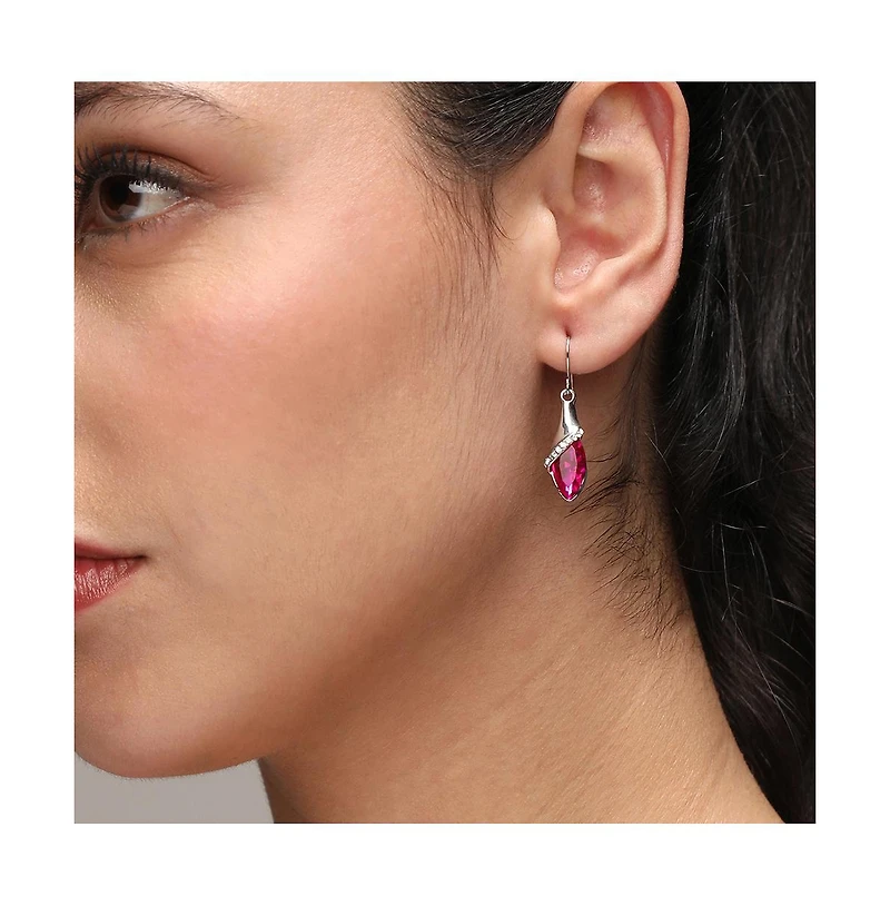 Sohi Women's Marquise Drop Earrings