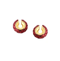Sohi Women's The Mirror Cuff Earrings