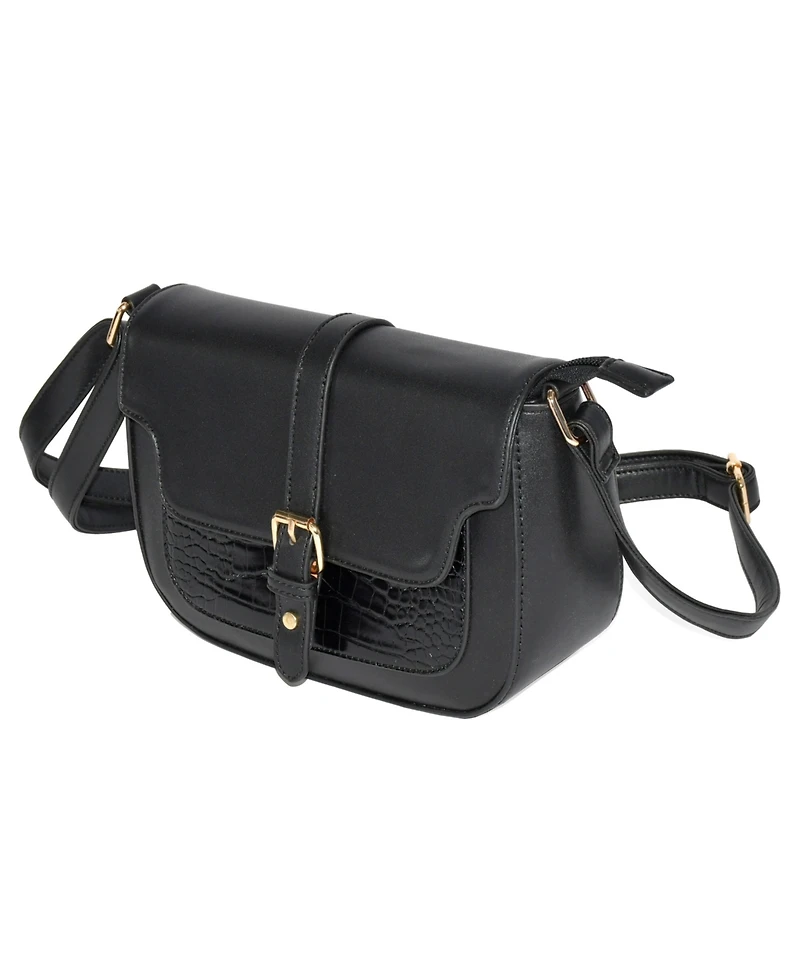 Nicci Ladies' Crossbody Bag with Buckle