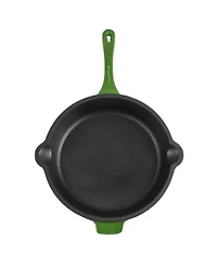 BergHOFF Neo 5pc Cast Iron Oval Dutch Oven Set with 10" Fry Pan