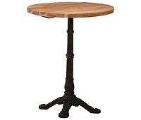 vidaXL Bistro Table 23.6"x29.9" Solid Acacia Wood