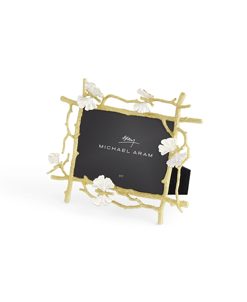 Michael Aram Butterfly Ginkgo Gold Frame, 5" x 7"