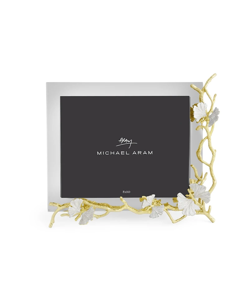 Michael Aram Butterfly Ginkgo Gold Reflective Frame, 8" x 10"