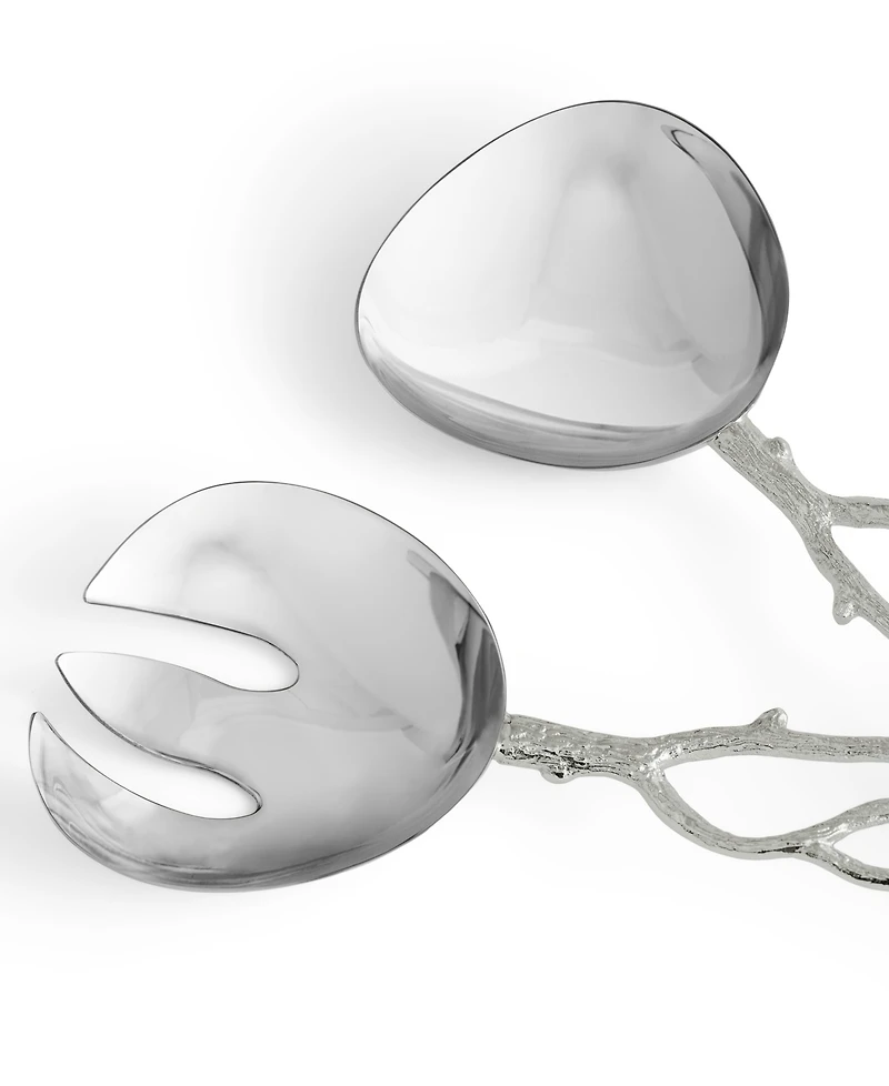 Michael Aram Pomegranate Silver and Gold Serving Set