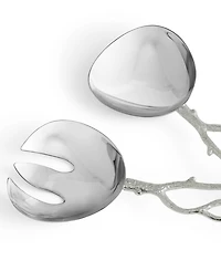 Michael Aram Pomegranate Silver and Gold Serving Set