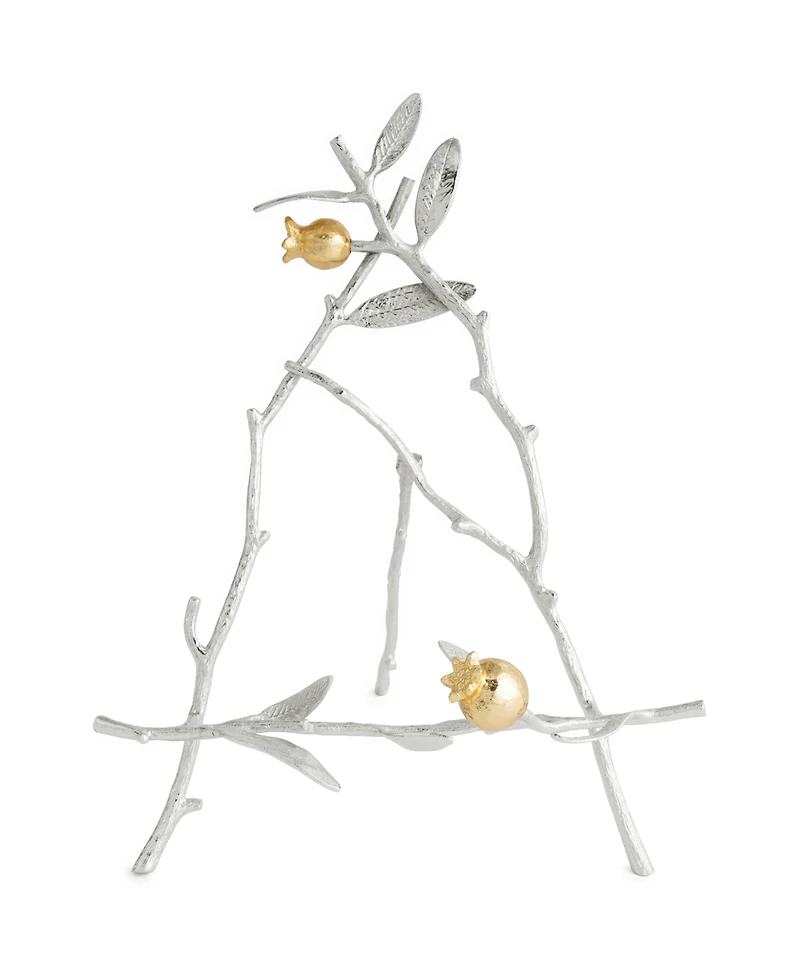 Michael Aram Pomegranate Silver and Gold Easel Frame