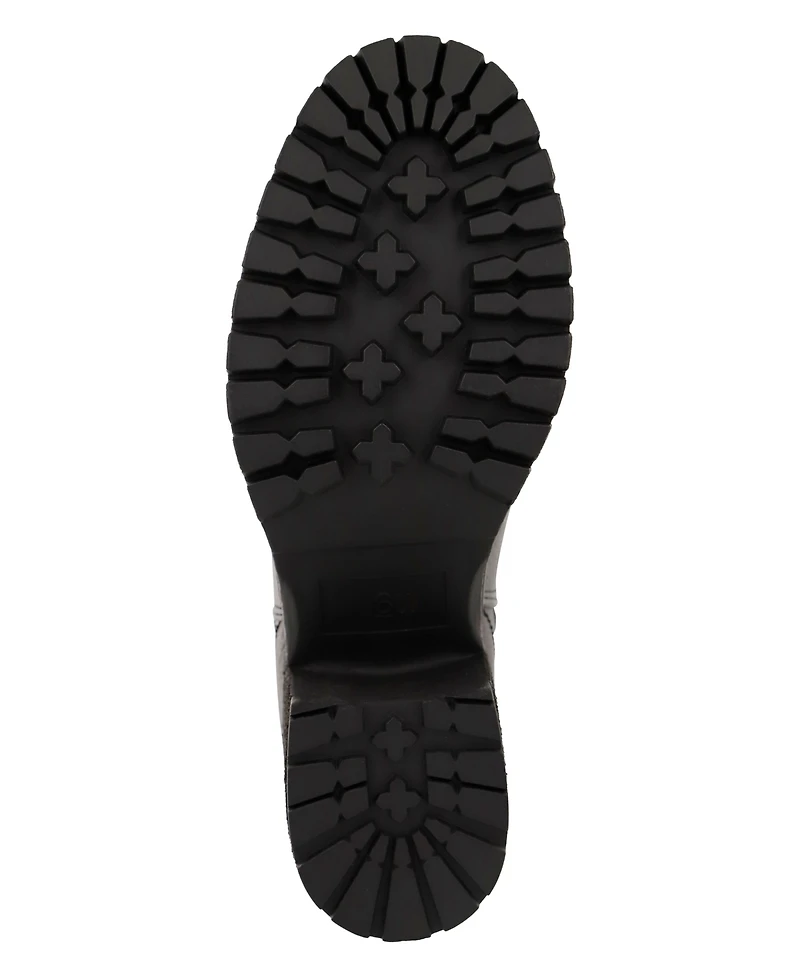 Mia Women's Jody Lug Sole Wide-Width Chelsea Booties