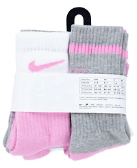 Nike Little Kids 6-Pack Retro Crew Socks
