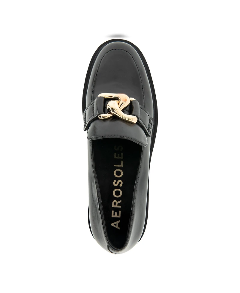 Aerosoles Women's Gibbon Block Heel Loafer
