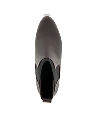 Aerosoles Women's Caddie Ankle Booties - Java Grainy Faux Leather
