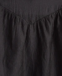 On 34th Women's Sheer Ruffle Sleeve Top, Created for Macy's