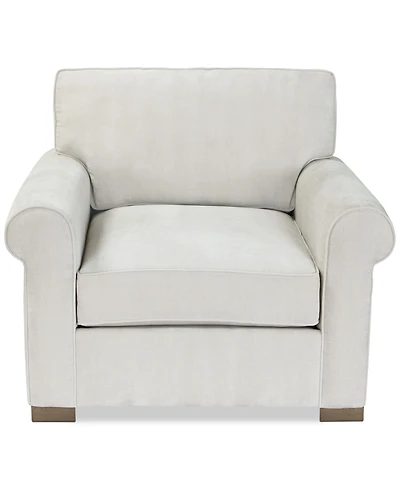 Marlyann Fabric Roll Arm Accent Chair, Exclusively at Macy's