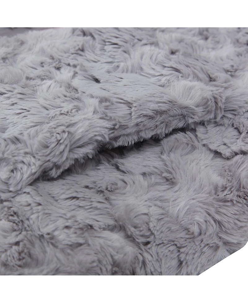 Rokka&Rolla Girls Reversible Sherpa Fleece Puffer Jacket