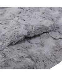 Rokka&Rolla Girls Reversible Sherpa Fleece Puffer Jacket