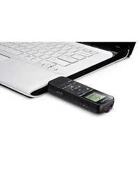 Sony Icd-PX370 Mono Digital Voice Recorder with Built-In Usb and Case Bundle