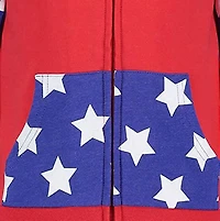 Justice League Toddler Girls Wonder Woman French Terry Zip Up Costume Hoodie