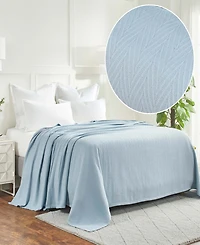 Superior Chevron All-Season Cotton Blanket, Full/Queen